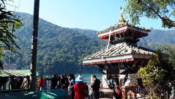 Kuil Tal Barahi di Pokhara, Nepal