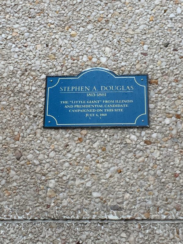 Situs pidato oleh Stephen A. Douglas di Hartford, Connecticut